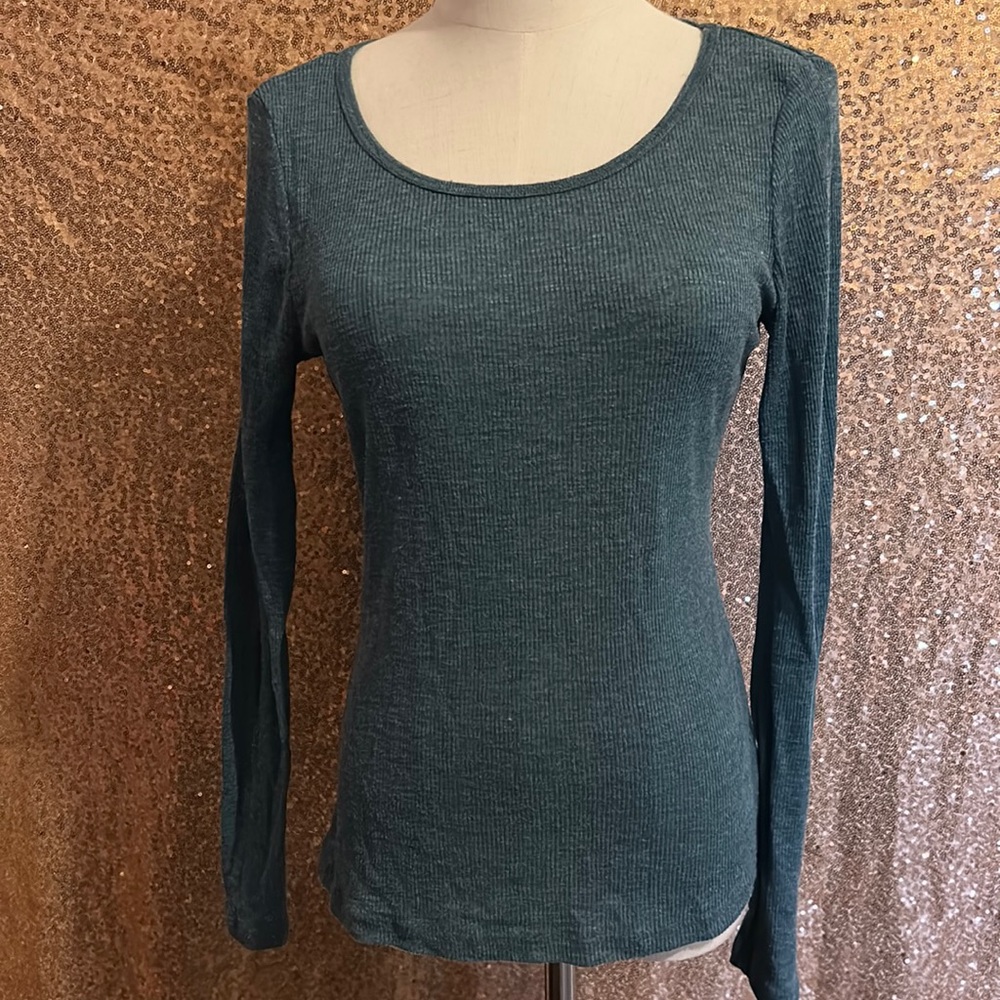 Mossimo Blue long sleeve shirt (Small)